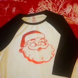 Santa tshirt Size Med.